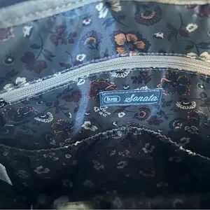 lug | Bags | Lug Sonata Convertible Huge Metallic Walnut Bag  display picture 3